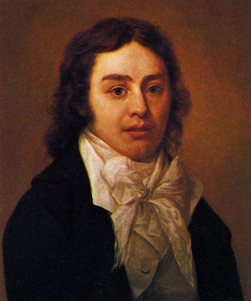 Pieter van Dyke Portrait of Samuel Taylor Coleridge oil painting picture